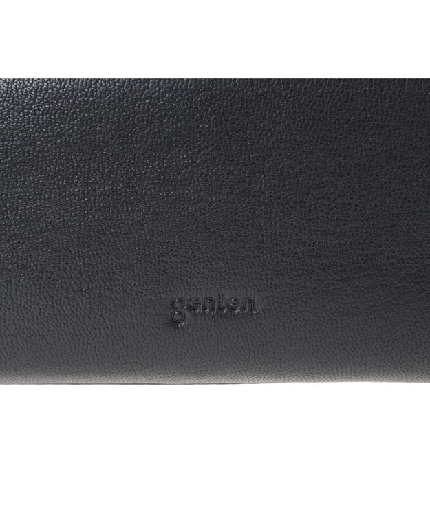 genten エッセンシャルゴート 2WAYポシェット クロ