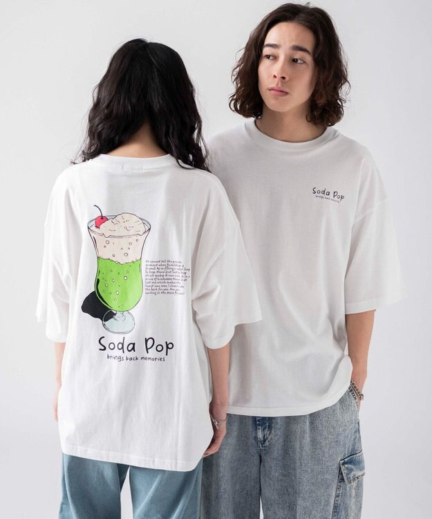 WEGO 【ユニセックス着用ITEM/SMLサイズ/手洗い可】アソートグラフィックT 柄15