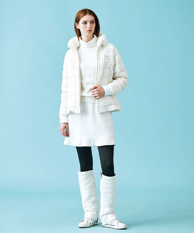 23区GOLF セットアップで揃えたい！【WOMEN】中綿ブルゾン ホワイト系5