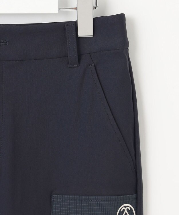 23区GOLF 【WOMEN】【UVケア/接触冷感】驚きの伸縮性で大人気 完売間近のカーゴパンツ 大きめポケット完備 ネイビー系