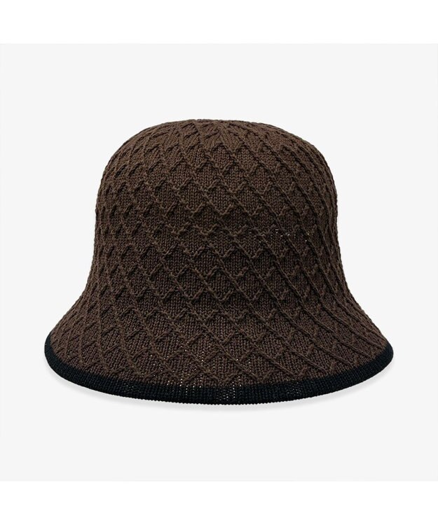 林八百吉商店 un chapeau  バイカラーサーモハット ブラウン