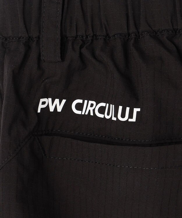PW CIRCULUS 【MEN】TURTLE MOTIFショーツ ゴルフ ブラック系