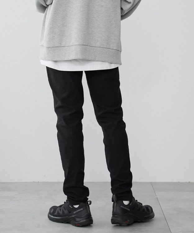 WEGO 【新色ブラックソノタは接触冷感/ユニセックス着用ITEM/ストレッチ/SMLXLサイズ展開】スキニーパンツ ブラック