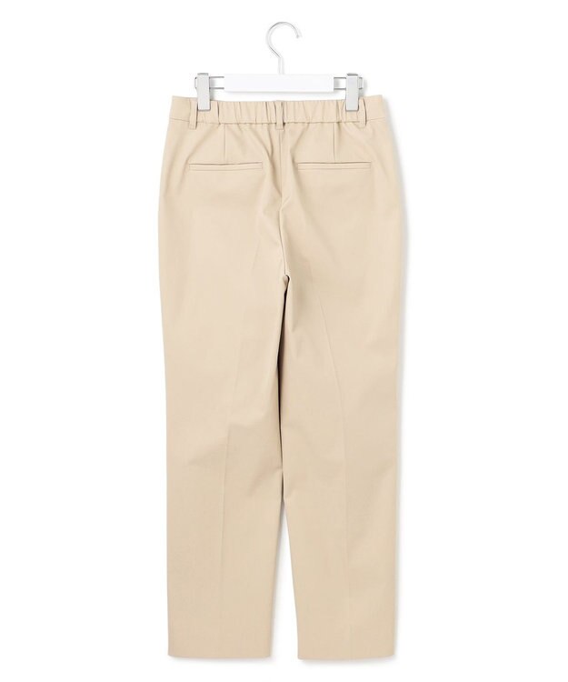 23区 【UVケア/洗える】コンパクトクロス テーパード パンツ ベージュ系