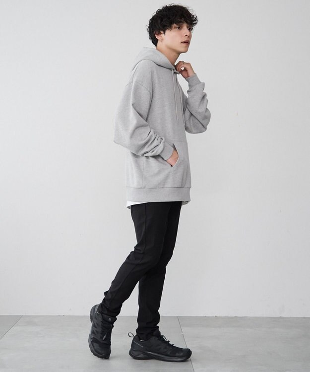 WEGO 【新色ブラックソノタは接触冷感/ユニセックス着用ITEM/ストレッチ/SMLXLサイズ展開】スキニーパンツ ブラック