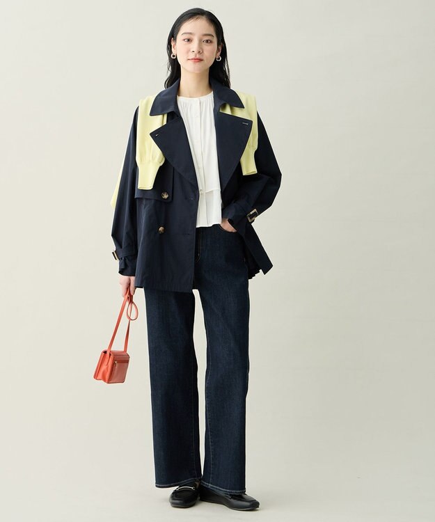 ANY 7daysデイリーワイドデニム ダークインディゴ