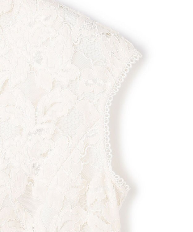 TOCCA SWEET LACE GILET ジレ アイボリー系
