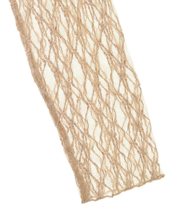 Green Parks パネルラインレースカットプルオーバー Light Beige