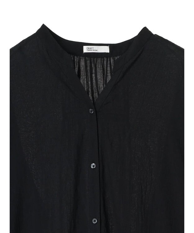 CRAFT STANDARD BOUTIQUE ジョーゼットワンピース Black