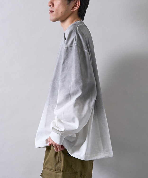 CRAFT STANDARD BOUTIQUE ヘビーウェイトグラデーションロンT White