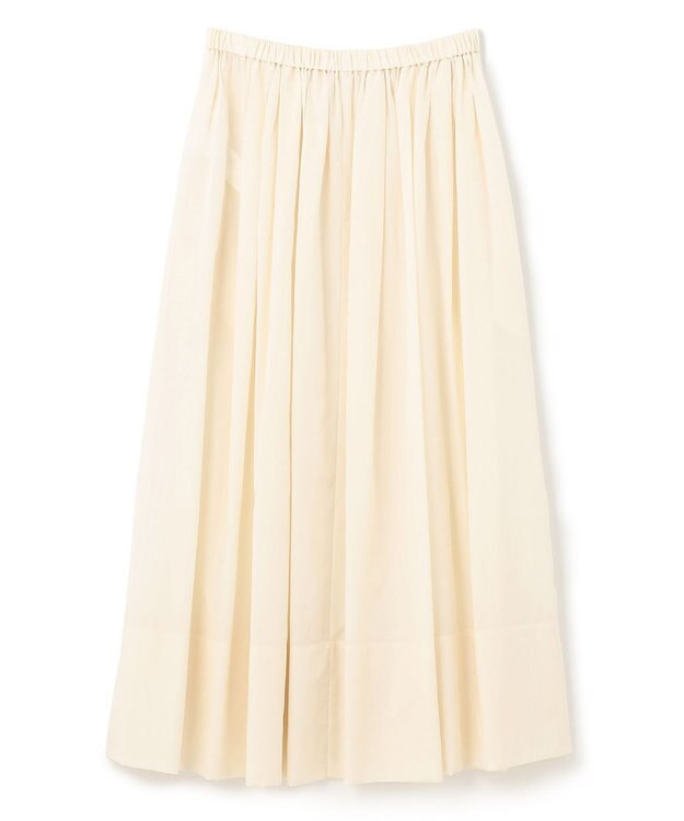 BEIGE， AURAY / ギャザースカート Ecru