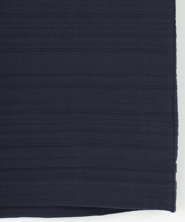 JOSEPH ABBOUD 【キングサイズ・オーガニックコットン使用】リンクスボーダー Tシャツ ネイビー系