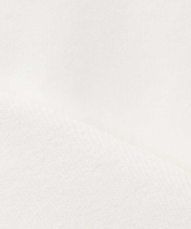 23区 【洗える】オーガニックコットンテリー プルオーバー フーディー ホワイト系