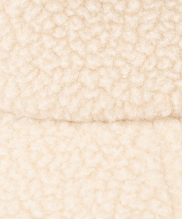 JOSEPH ABBOUD MOUNTAIN 【Eco素材/保温性】ポーラテック ボアフリース キャップ アイボリー系