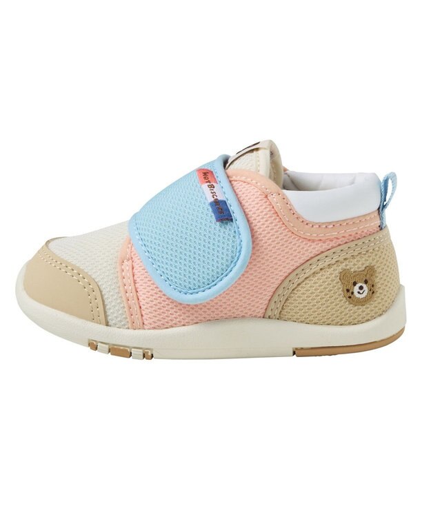 MIKI HOUSE HOT BISCUITS 【14-15cm】 セカンドベビーシューズ 白×ブルー