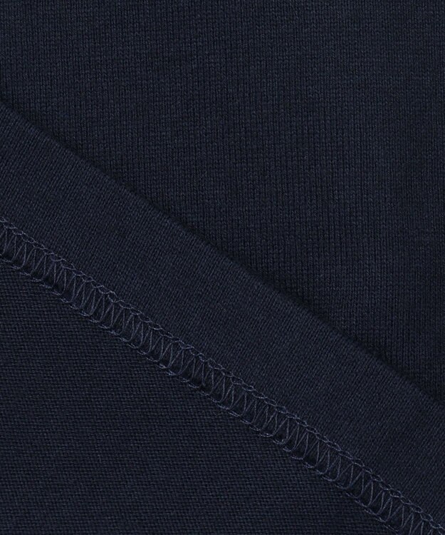 J.PRESS KIDS 【110-130cm】柄襟ラガー 長袖ポロシャツ ネイビー系