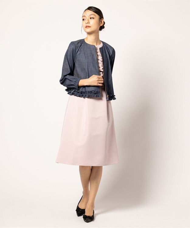 TOCCA SAND DUNE DENIM ジャケット ネイビー系1