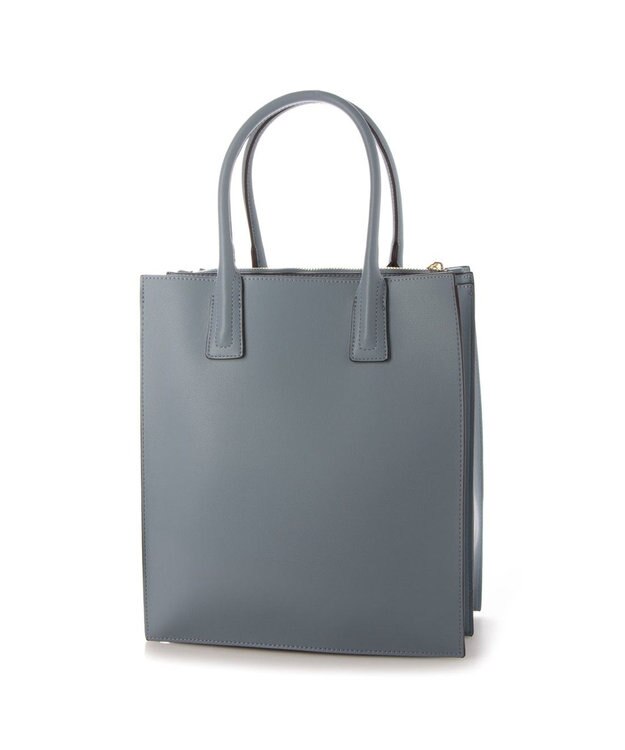 LA BAGAGERIE 【MONICA】アコーディオンスクエアトートM ブルー