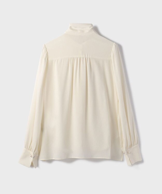 GRACE CONTINENTAL トリアセボウタイブラウス キナリ