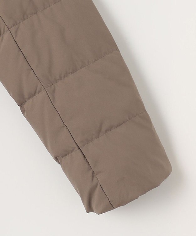 J.PRESS LADIES ブラッシュドマルチポリ ショート ダウンコート ブラウン系