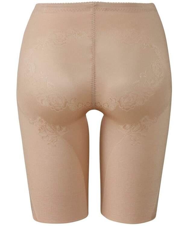 Wing ガードル フルロング丈 【スリムアップパンツ】 はいて歩いてエクササイズ KQ0823 ウイング／ワコール シナモンブラウン