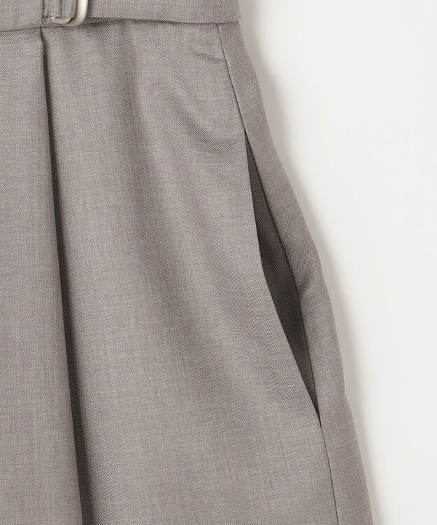 J.PRESS LADIES S OXIJEWEL ストレッチ スカート グレー系