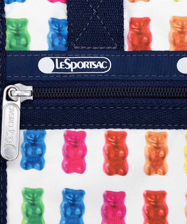 LeSportsac MINI N/S TOTE/ハリボーゴールドベアーズネイビー ハリボーゴールドベアーズネイビー