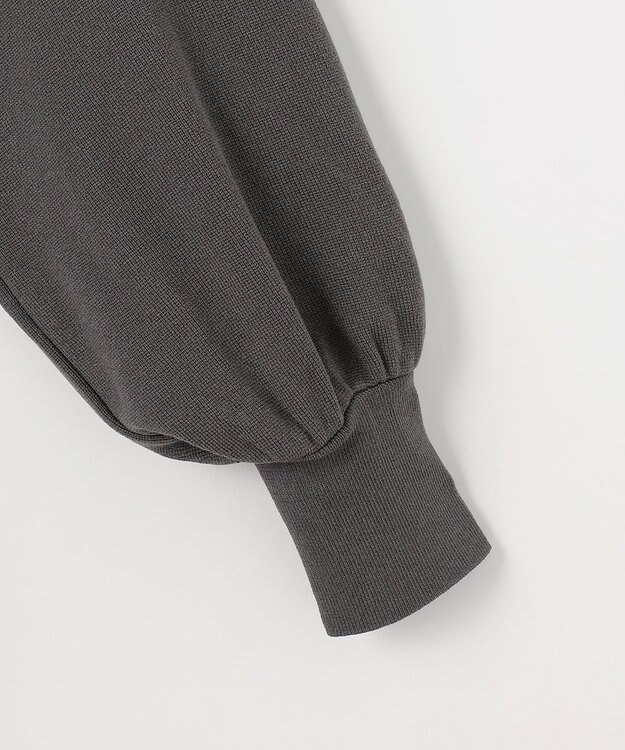 自由区 L 【洗える】エアーポンチ ワンピース チャコール