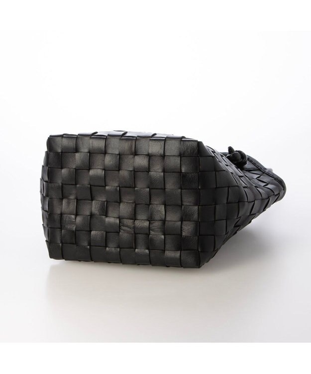 UNBILLION ピークスピーク PEAKS PEAK / 牛革レザーメッシュトートS ブラック