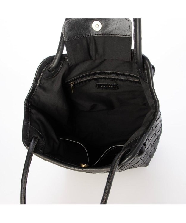 UNBILLION ピークスピーク PEAKS PEAK / 牛革レザーメッシュトートS ブラック