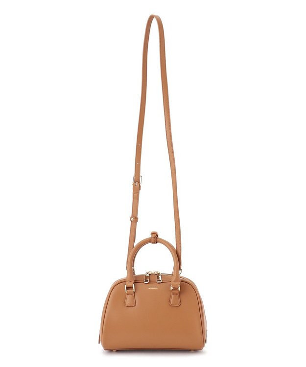 23区 【Oggi掲載】ミニ ボストンバッグ キャメル系