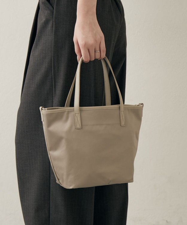 russet リバーシブル2wayトートバッグ(CE-1667) SandGreen