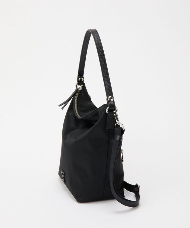 russet クラウズナイロン2WAYミニショルダーバッグ(CE-1683) Black