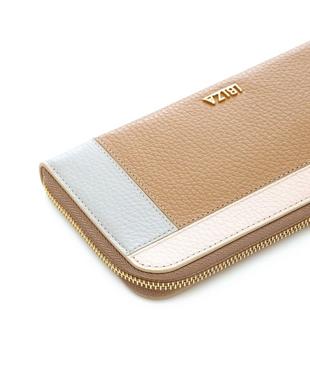 IBIZA コンビナシオン　L字ファスナー長財布　 オーク