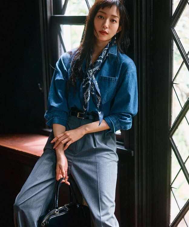 23区 淡水パール ピアス ゴールド系