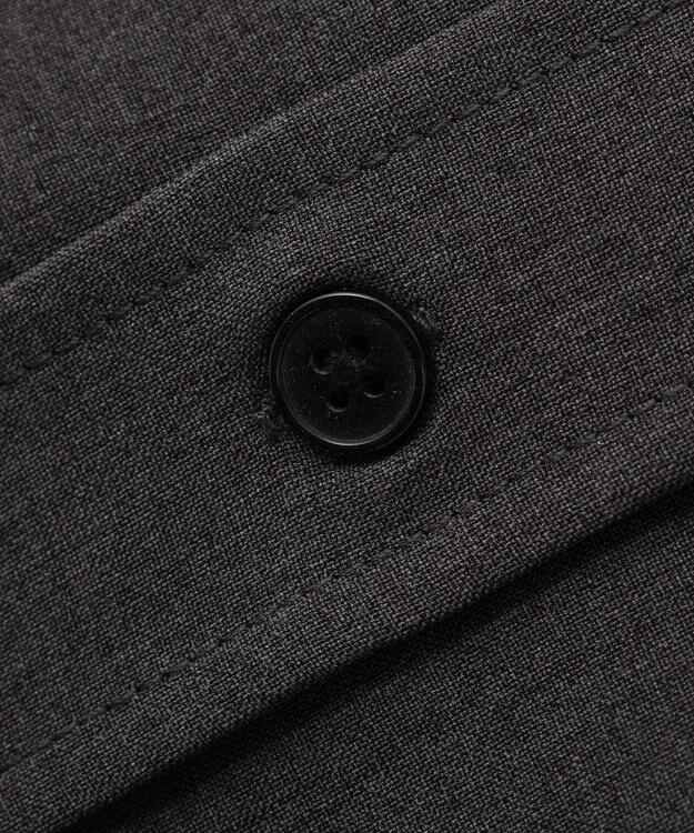 CRAFT STANDARD BOUTIQUE タイ付き半袖シャツ Gray