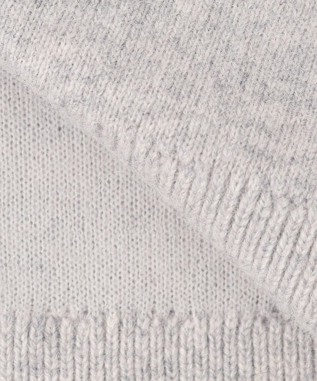 UNFILO 【WEB＆一部店舗限定】へアリースウェット ハイネックニット グレー