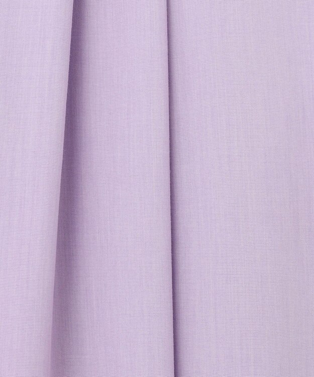 GRACE CONTINENTAL ツータックベルトワイドパンツ ラベンダー