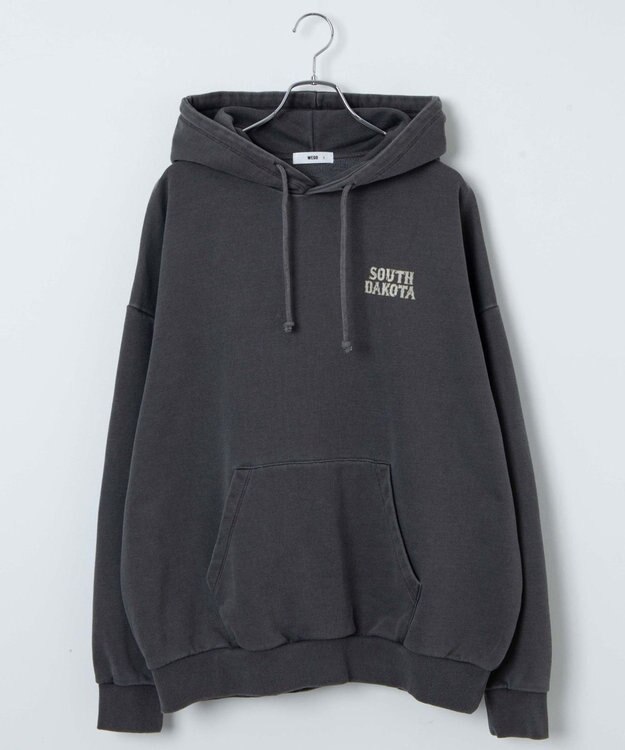 WEGO ピグメントグラフィックプルパーカー 柄3