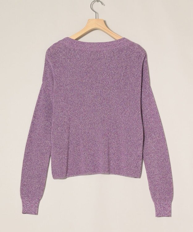 ONWARD Reuse Park 【組曲】ニット春夏 パープル