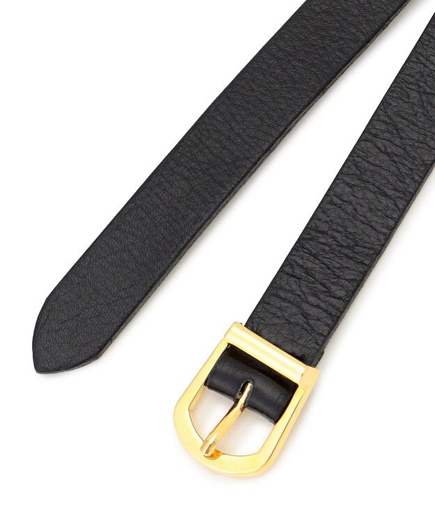 23区 【滝沢眞規子さん着用】ソフト ロング ベルト ブラック系