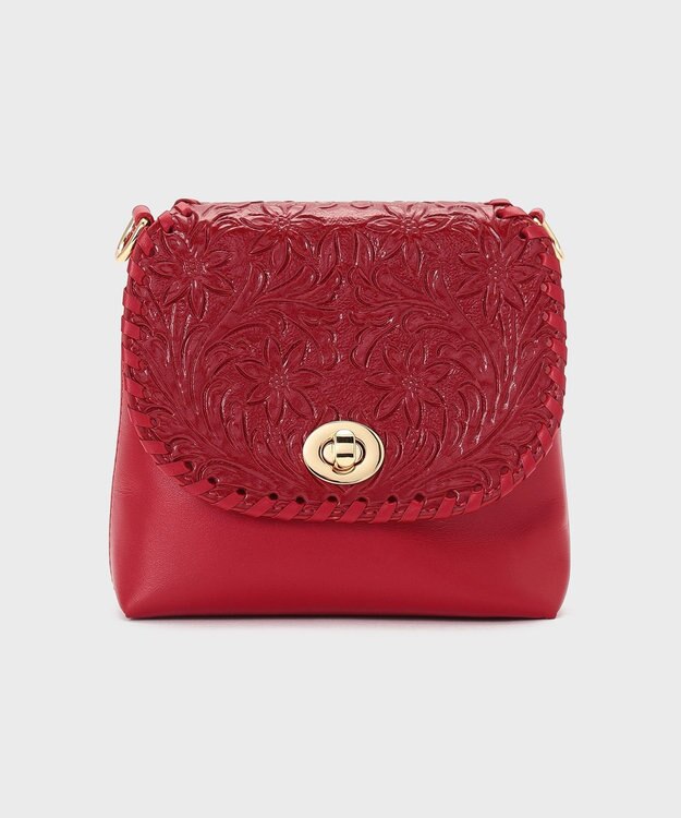 GRACE CONTINENTAL MiniShoulderbag レッド