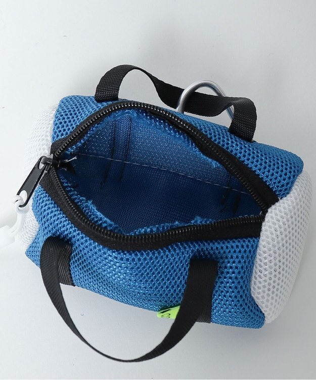 WEGO メッシュバッグミニポーチ ブルー