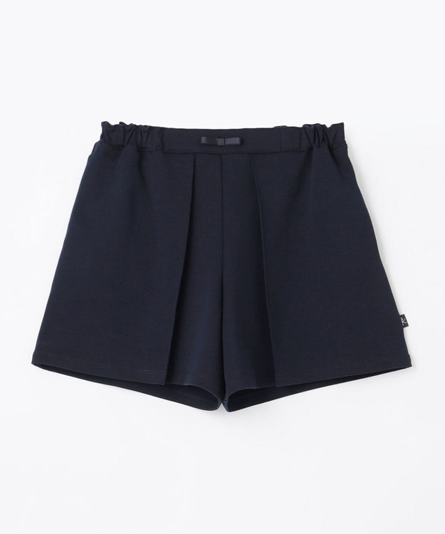 組曲 KIDS 【150-160㎝】ダンボールニット ショートパンツ ネイビー系