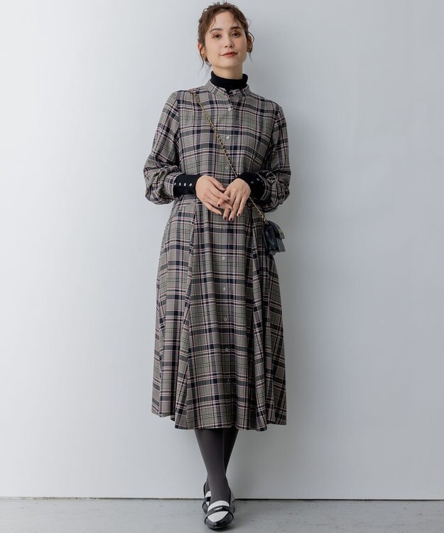 組曲 S ルーズフィットタートル ニット ブラック系