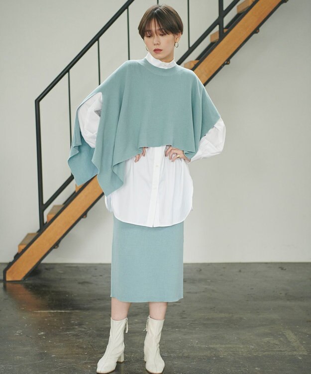 #Newans 【洗える】コットンウールニットセットアップ