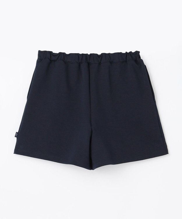 組曲 KIDS 【150-160㎝】ダンボールニット ショートパンツ ネイビー系