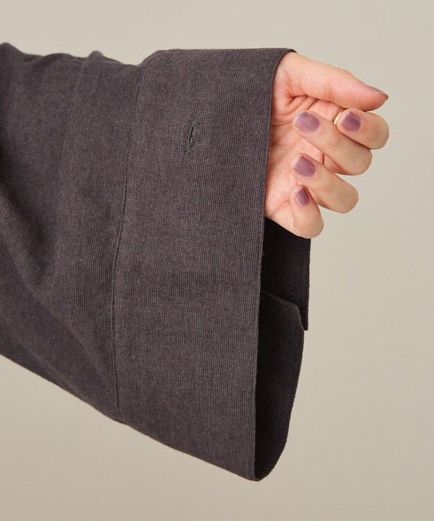 CRAFT STANDARD BOUTIQUE ビッグ袖デザインシャツ Charcoal Gray