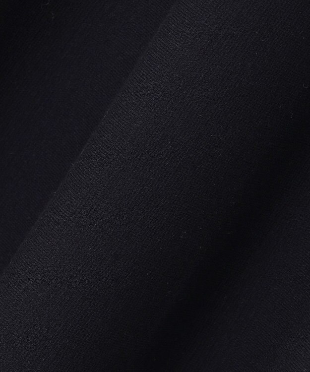 23区 【洗える】テンセルストレッチ フレア ニットスカート ブラック系