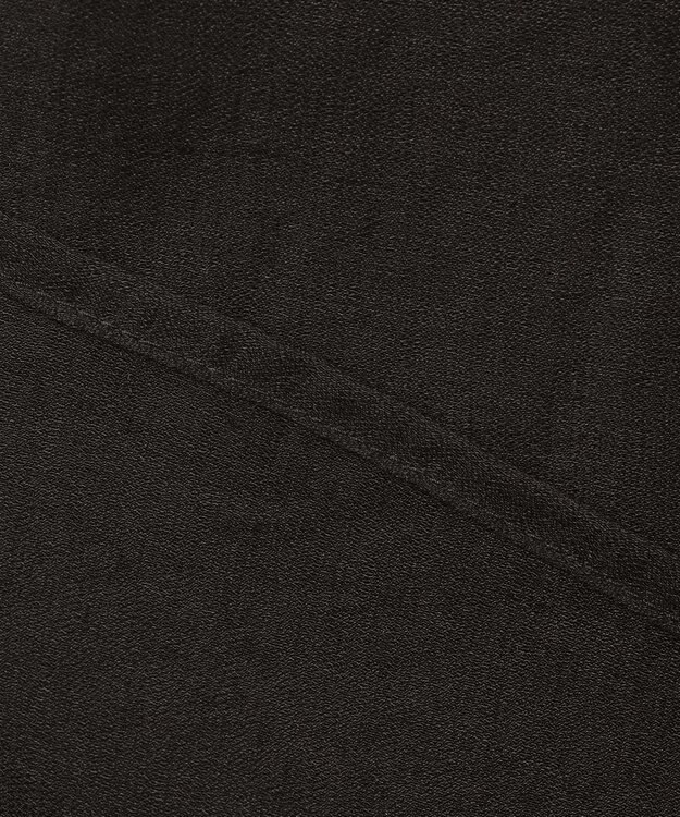 Feroux ダブルリボンシアー ブラウス ブラック系